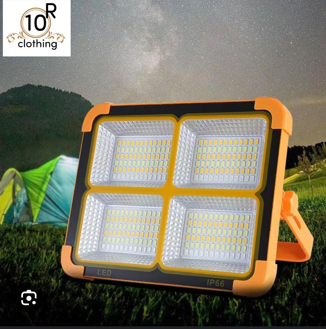 Portable Solar LED Light Rechargeable Outdoor Lantern