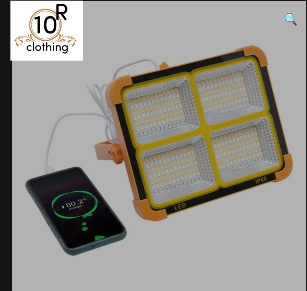 Portable Solar LED Light Rechargeable Outdoor Lantern