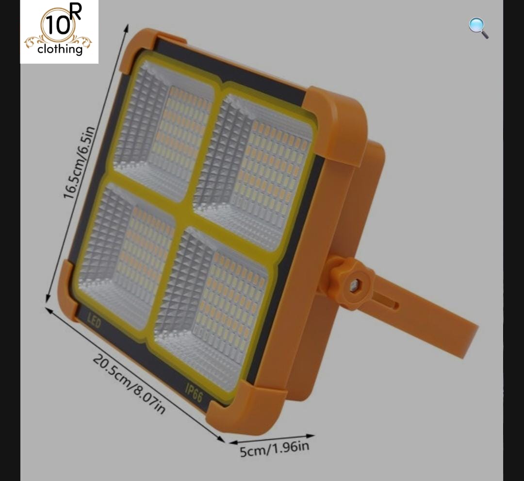 Portable Solar LED Light Rechargeable Outdoor Lantern