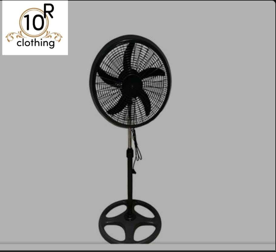 Three Speed Adjustable Pedestal Fan With Height Control