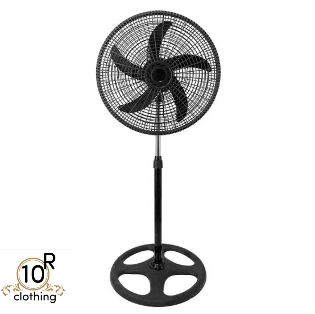 Three Speed Adjustable Pedestal Fan With Height Control