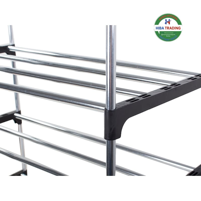 Six Layer Shoe Rack Space Saving Entryway Organizer