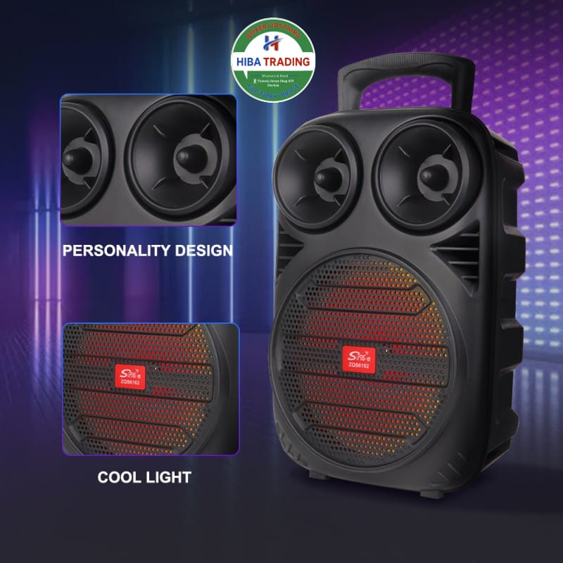 6.5 Inch Multimedia Speaker Portable Audio System Bluetooth
