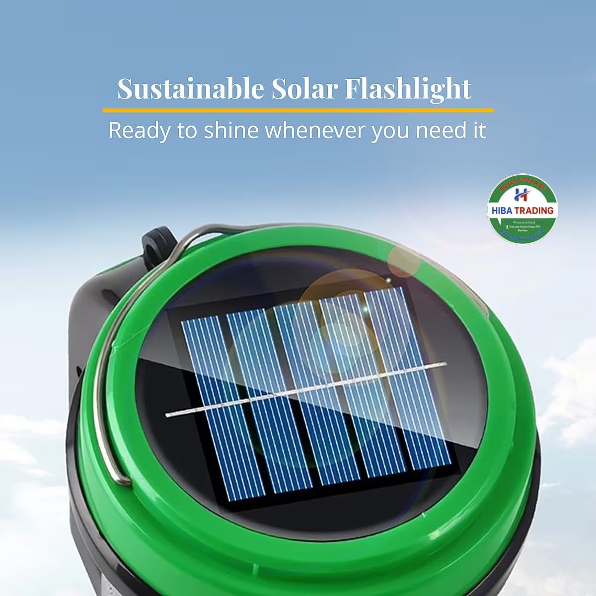 Solar Charging Portable Lamp Outdoor LED Lantern USB