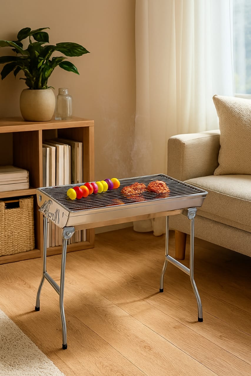 Portable Folding Barbecue Stove Foldable Camping Grill