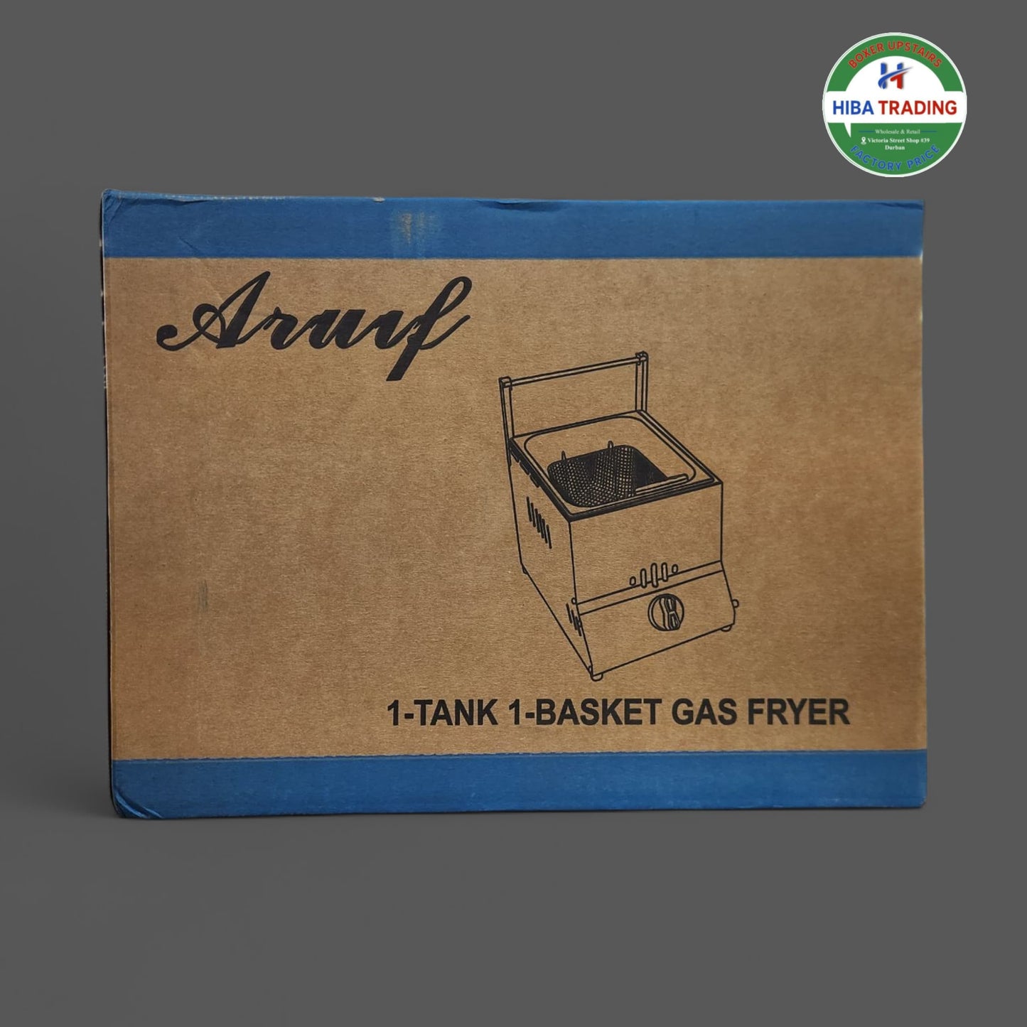 Aruif 6L Gas Fryer for Commercial Kitchen Use and Safety