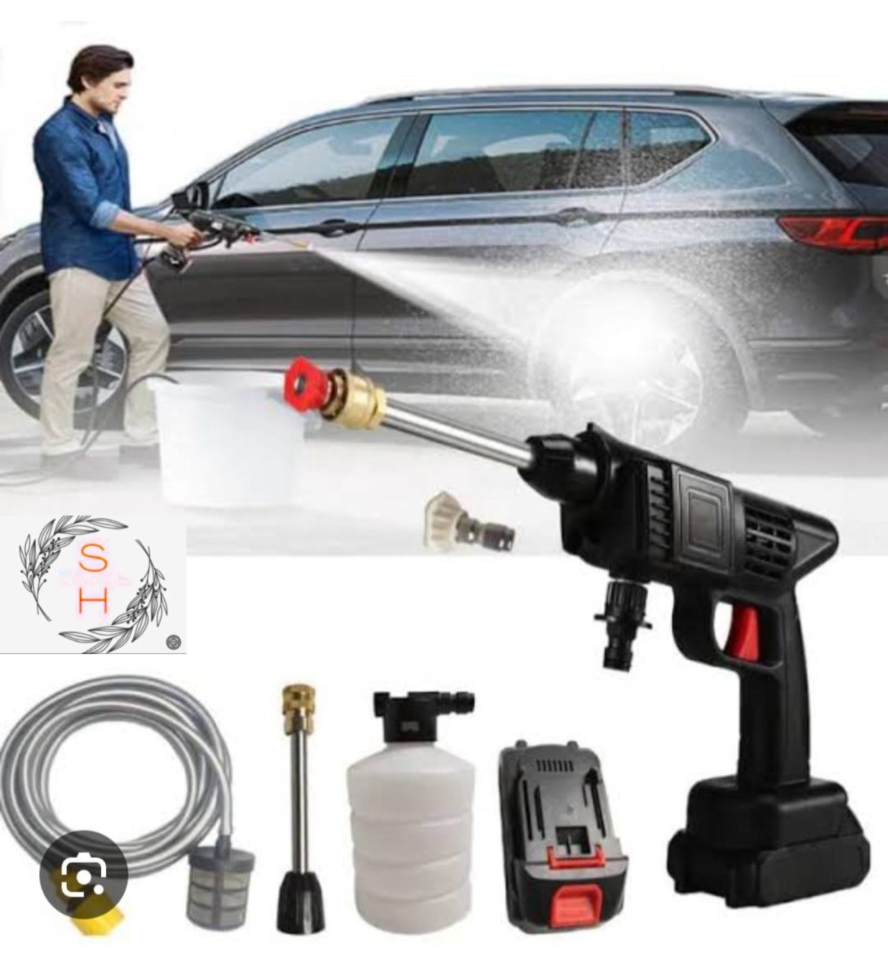 5 Series Electrical Wash Water Gun for Home and Pro Use