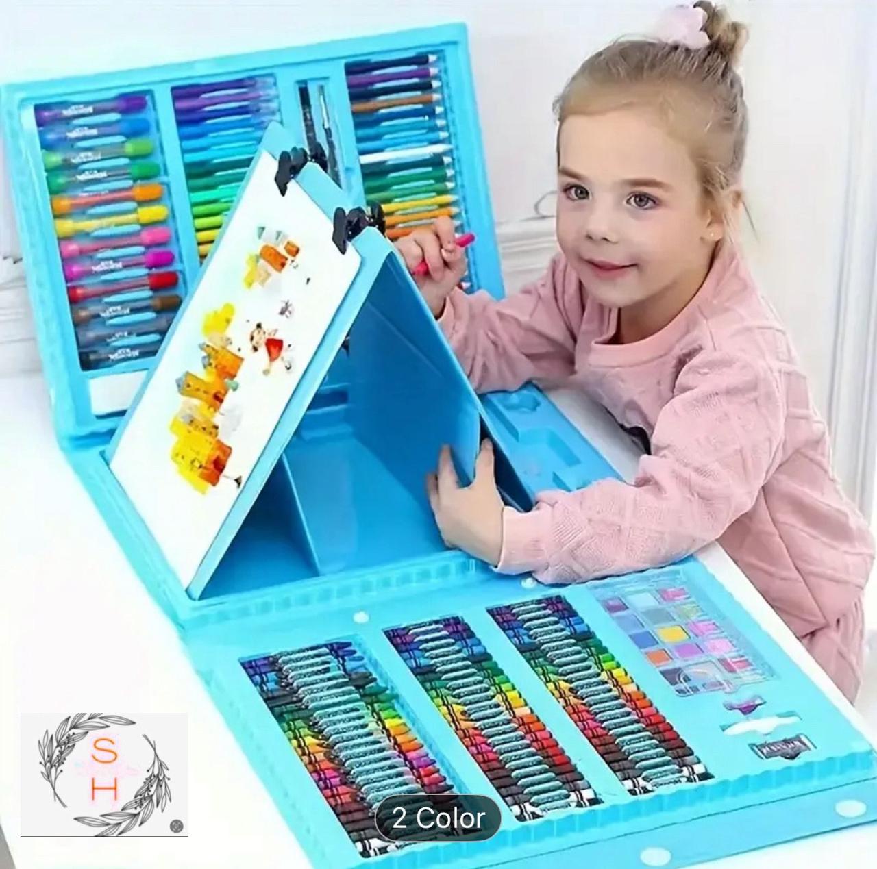 208 Piece Art Set With Pencils And Paints For All Ages