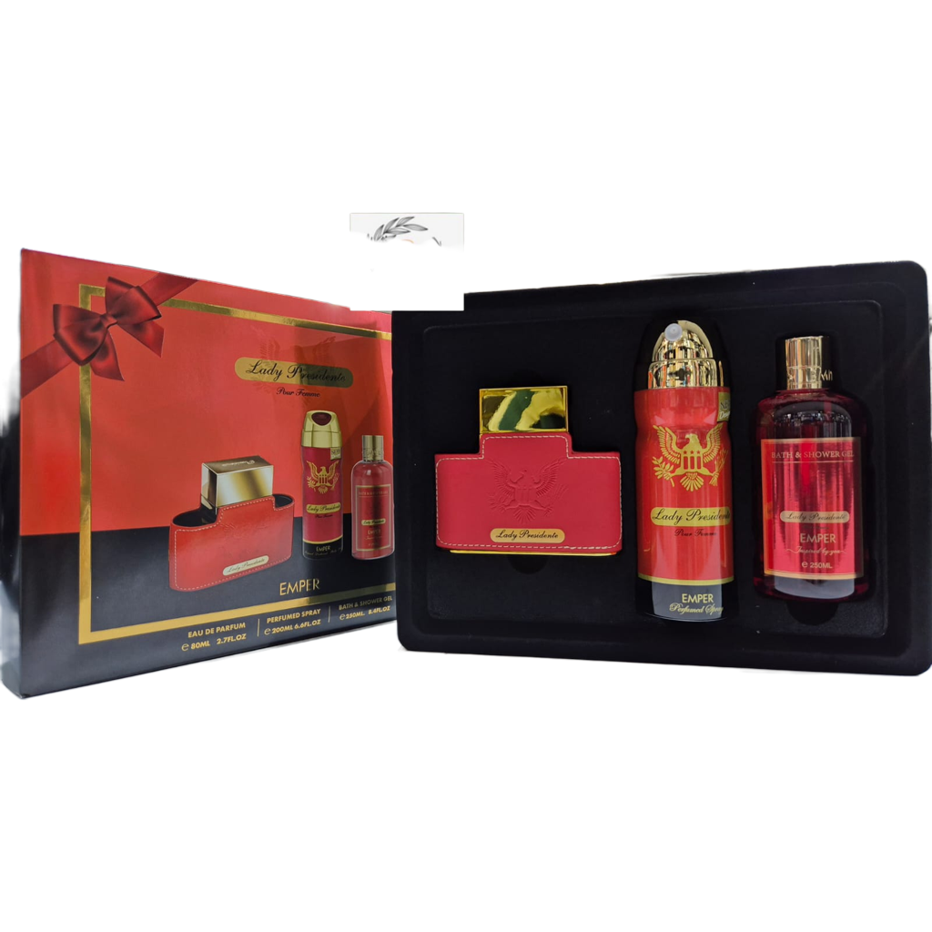 Lady Presidente Fragrance Gift Set by EMPER Perfumes