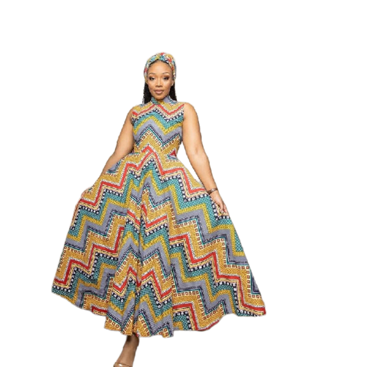 Long Traditional Dress Ethnic Gown for Elegant Occasion