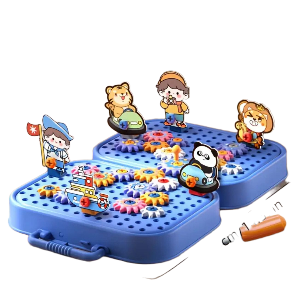 Screw Puzzle Box Hidden Mechanism Brain Teaser Gift