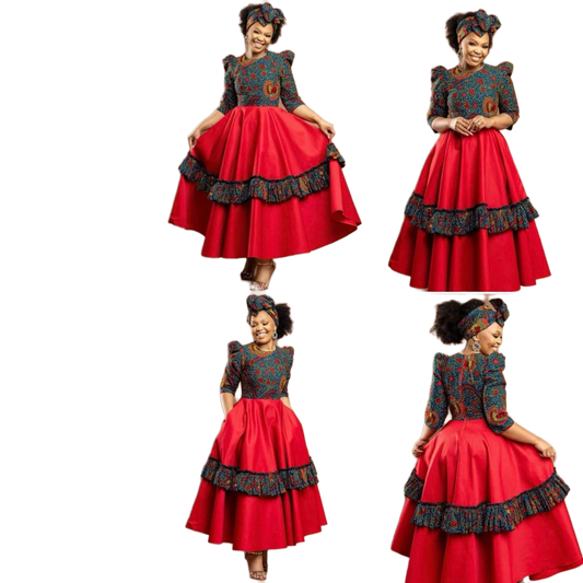 Elegant Traditional Attire Set For Cultural Celebrations