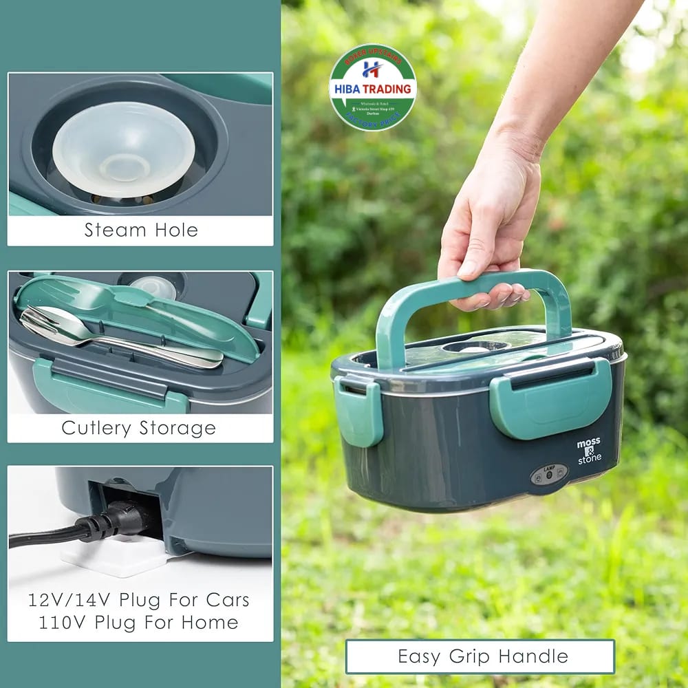 Electric Lunch Box 1.5L Removable Stainless Steel Container