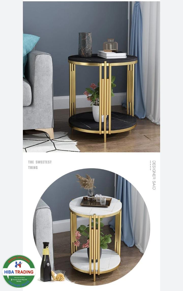 Nesting Side Table With Modern Finish And Sturdy Wood Legs