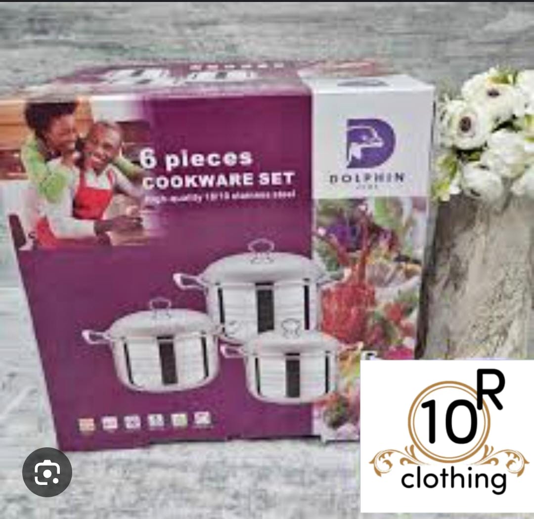 Premium Stainless Steel Cooking Pots Set Nonstick Quality