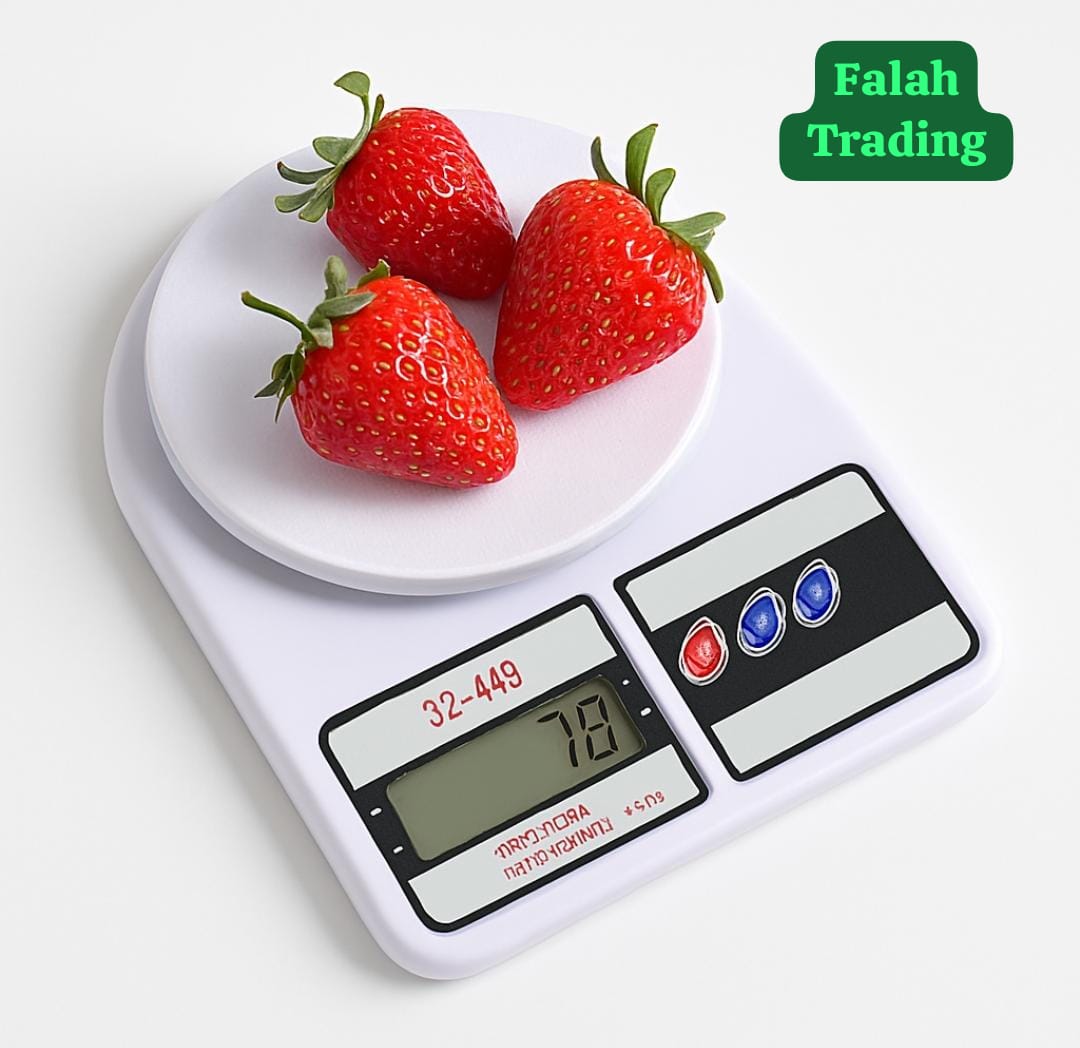 Digital Kitchen Scale With Precision Weighing And Tare