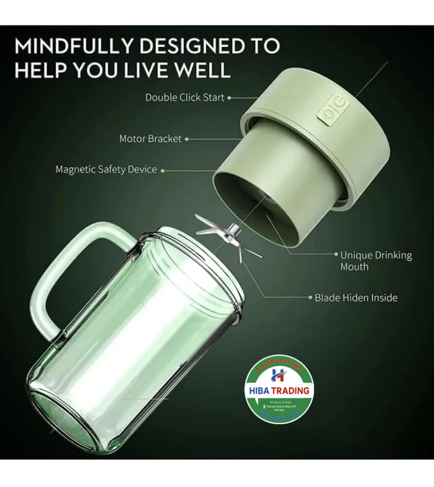 Portable Juice Blender On The Go For Fresh Smoothies