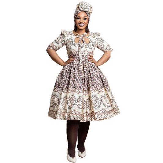 Elegant Heritage Inspired Traditional Dress For Women