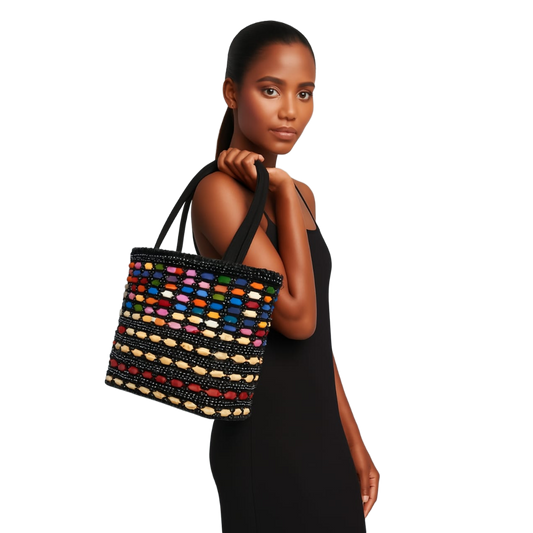 Large Beaded Bags Sequin Statement Evening Accessories