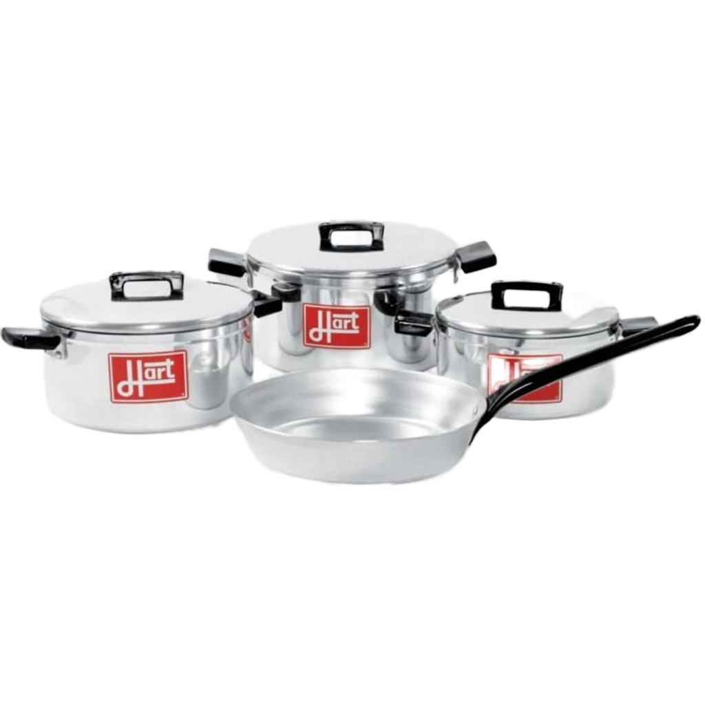 Hart Pots 6 Piece Set With Free Pan Durable Cookware