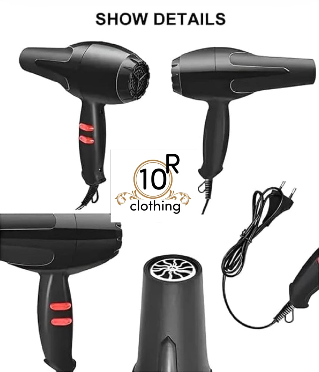 Five Speed Hair Dryer