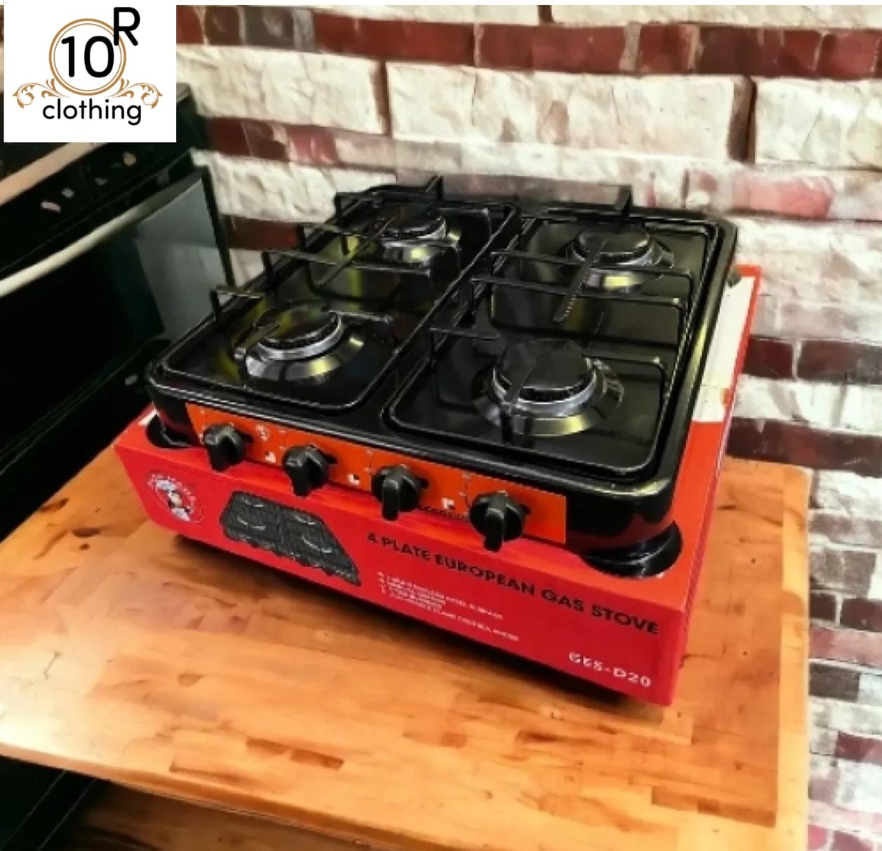 Four Burner Tabletop Gas Stove For Small Kitchens Compact