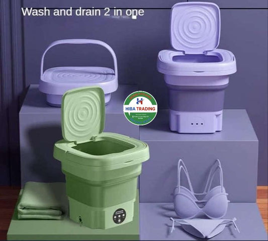 Folding Washing Machine Multifunctional 6.5 Liter Capacity