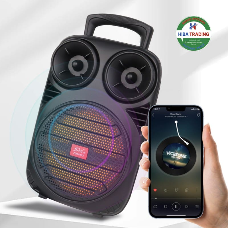 6.5 Inch Multimedia Speaker Portable Audio System Bluetooth