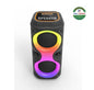 Bluetooth Speaker With 5 Light Modes And Portable Design