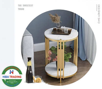 Nesting Side Table With Modern Finish And Sturdy Wood Legs
