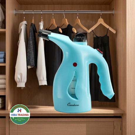 Condere Garment Steamer Blue for Quick Wrinkle Removal