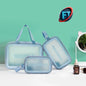 Three Piece Travel Wash Bag Set Waterproof Organizer