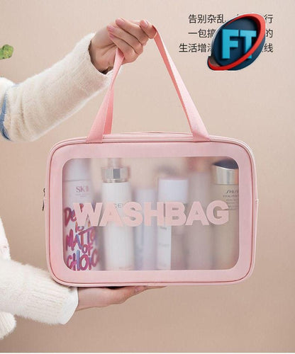 Three Piece Travel Wash Bag Set Waterproof Organizer