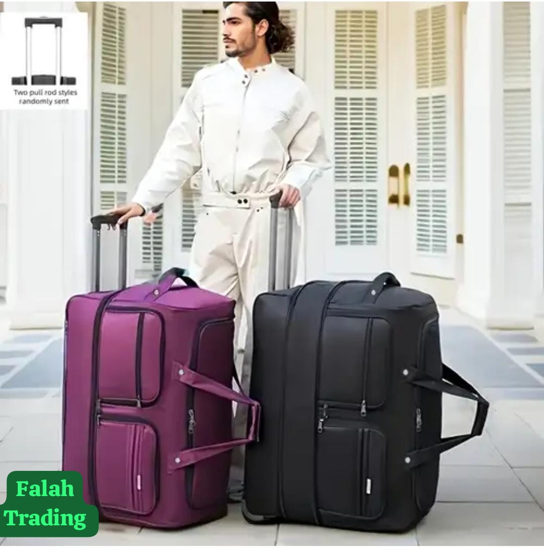 Medium Sized Travel Bag With Wheels Lightweight Luggage