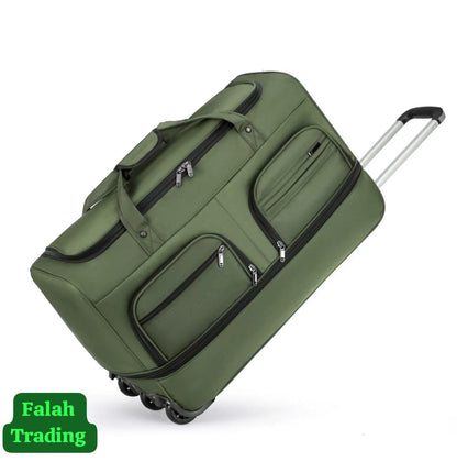 Medium Sized Travel Bag With Wheels Lightweight Luggage