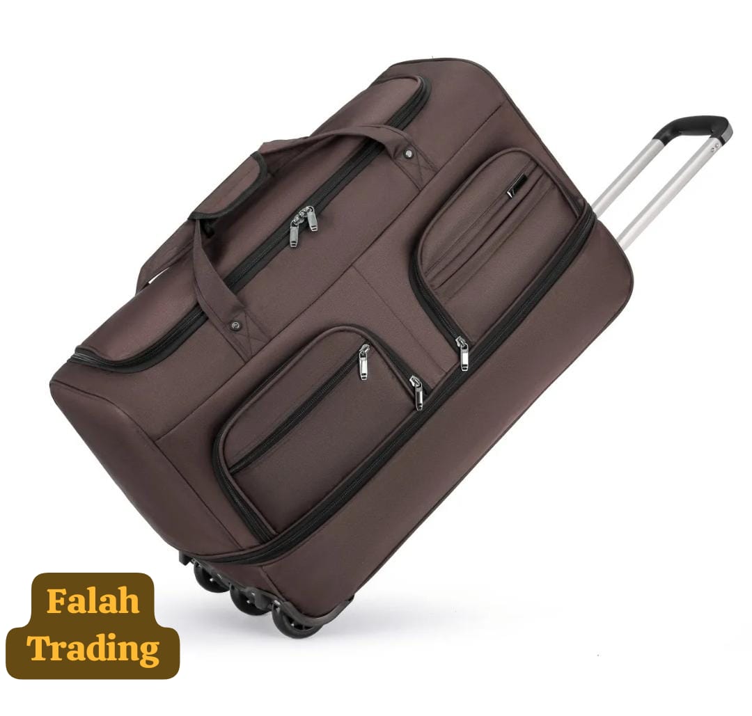 Medium Sized Travel Bag With Wheels Lightweight Luggage