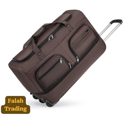 Medium Sized Travel Bag With Wheels Lightweight Luggage