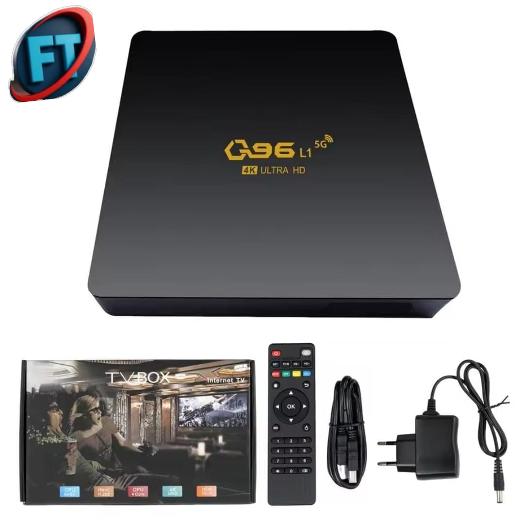 Q96x1 4K Ultra HD TV Box Set Top Streaming Media Player