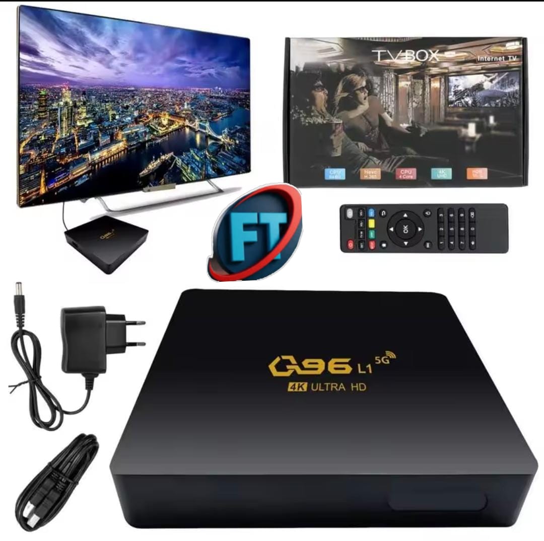 Q96x1 4K Ultra HD TV Box Set Top Streaming Media Player