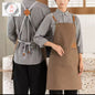 Durable Work Apron For Kitchen And Workshop With Pockets