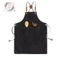 Durable Work Apron For Kitchen And Workshop With Pockets