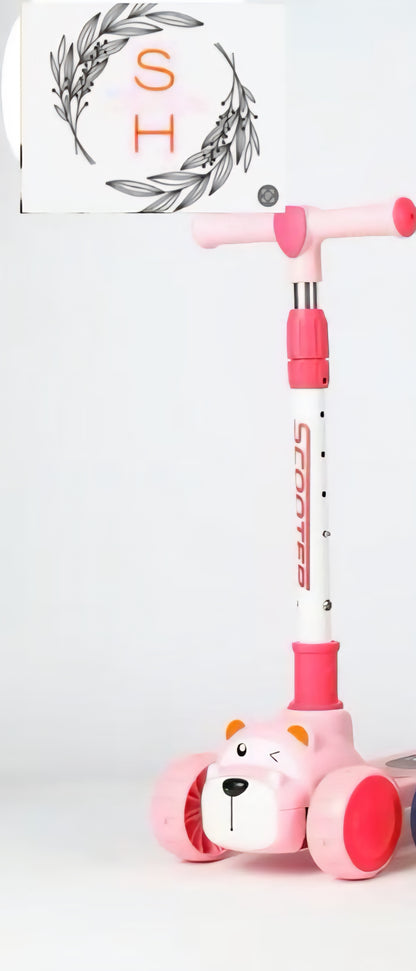 Puppyhead Kids Scooter for Safe Fun and Easy Rides