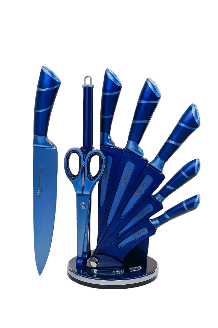 9 Piece Kitchen Knife Set
