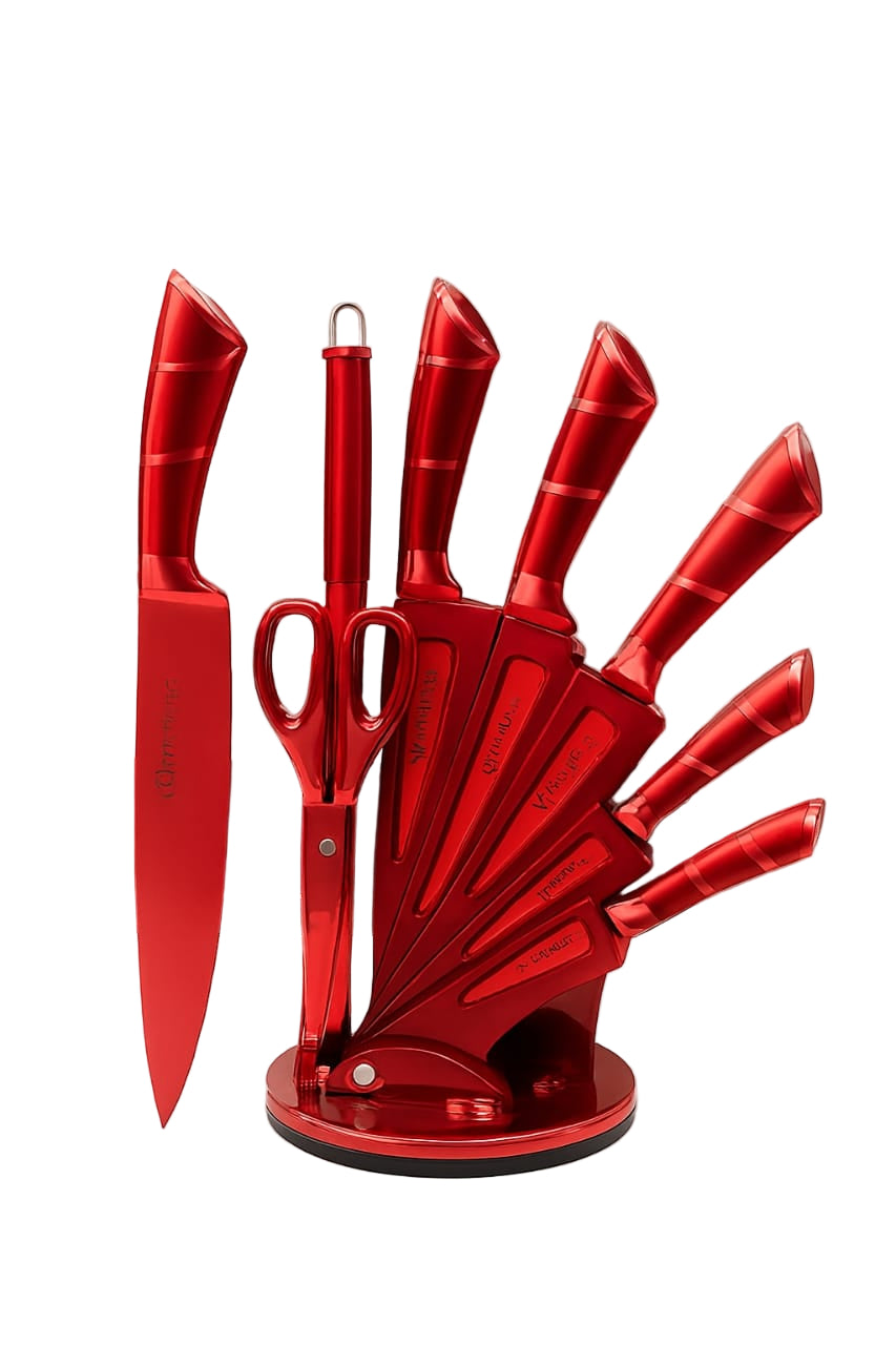 9 Piece Kitchen Knife Set
