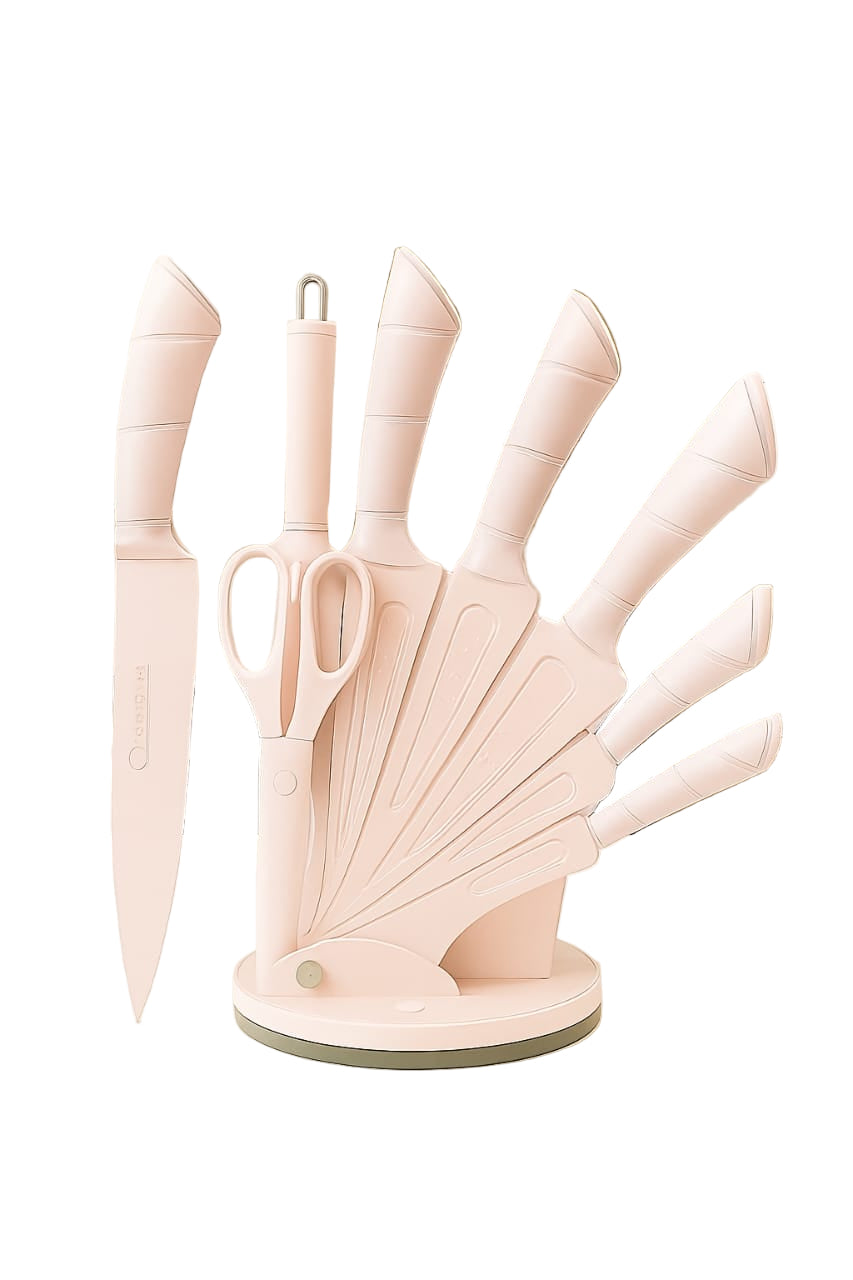9 Piece Kitchen Knife Set