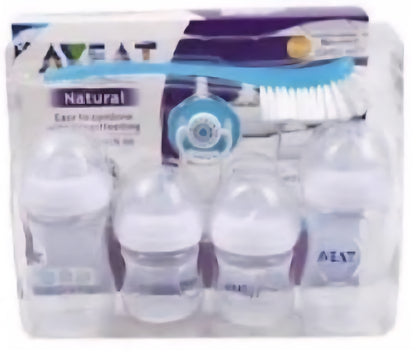 Aveat 4 Piece Baby Bottle Set For Easy Daily Feeding