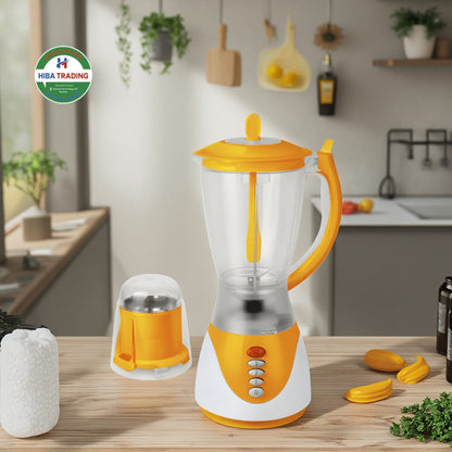 1.5 Litre Blender Compact 3 Speed Non Slip Base Kitchen