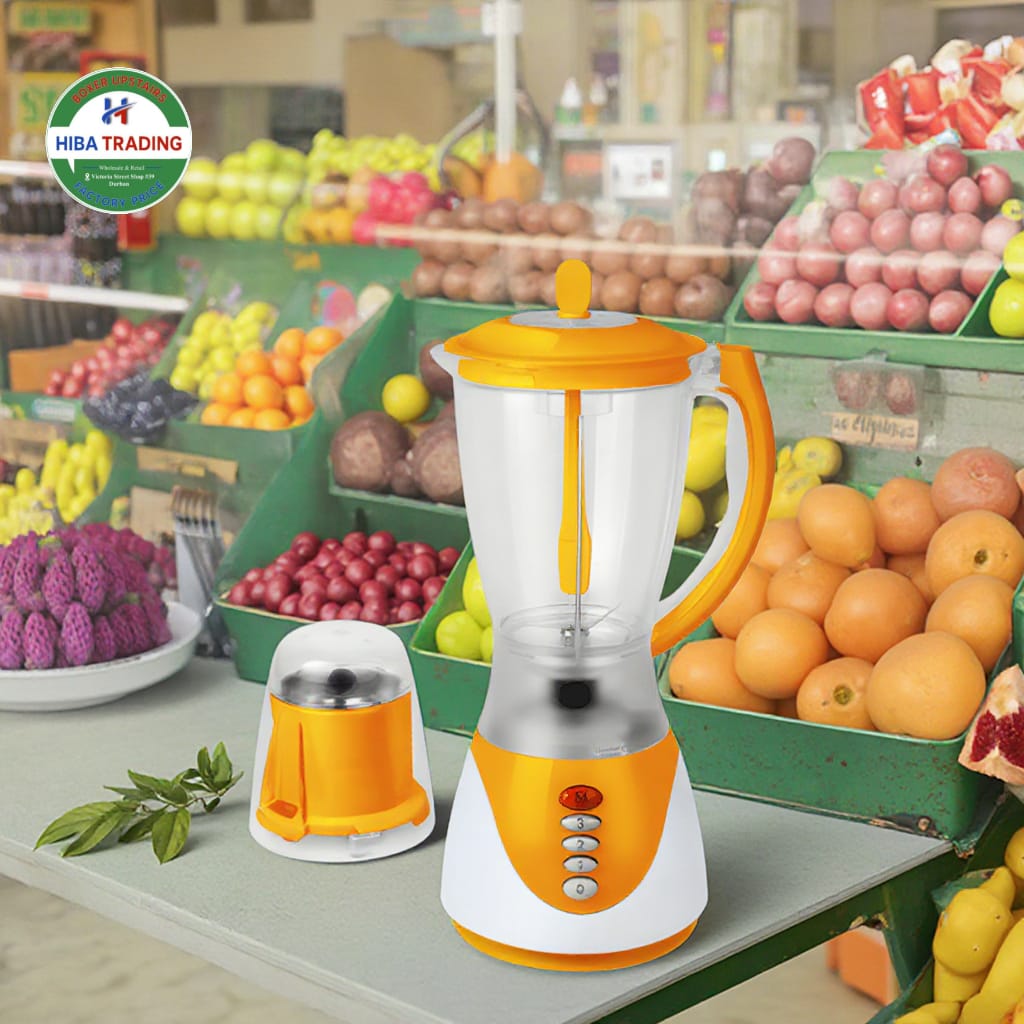 1.5 Litre Blender Compact 3 Speed Non Slip Base Kitchen