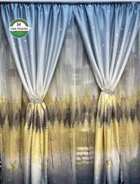 3M Top Quality Curtain For Living Room Durable Light Blocking