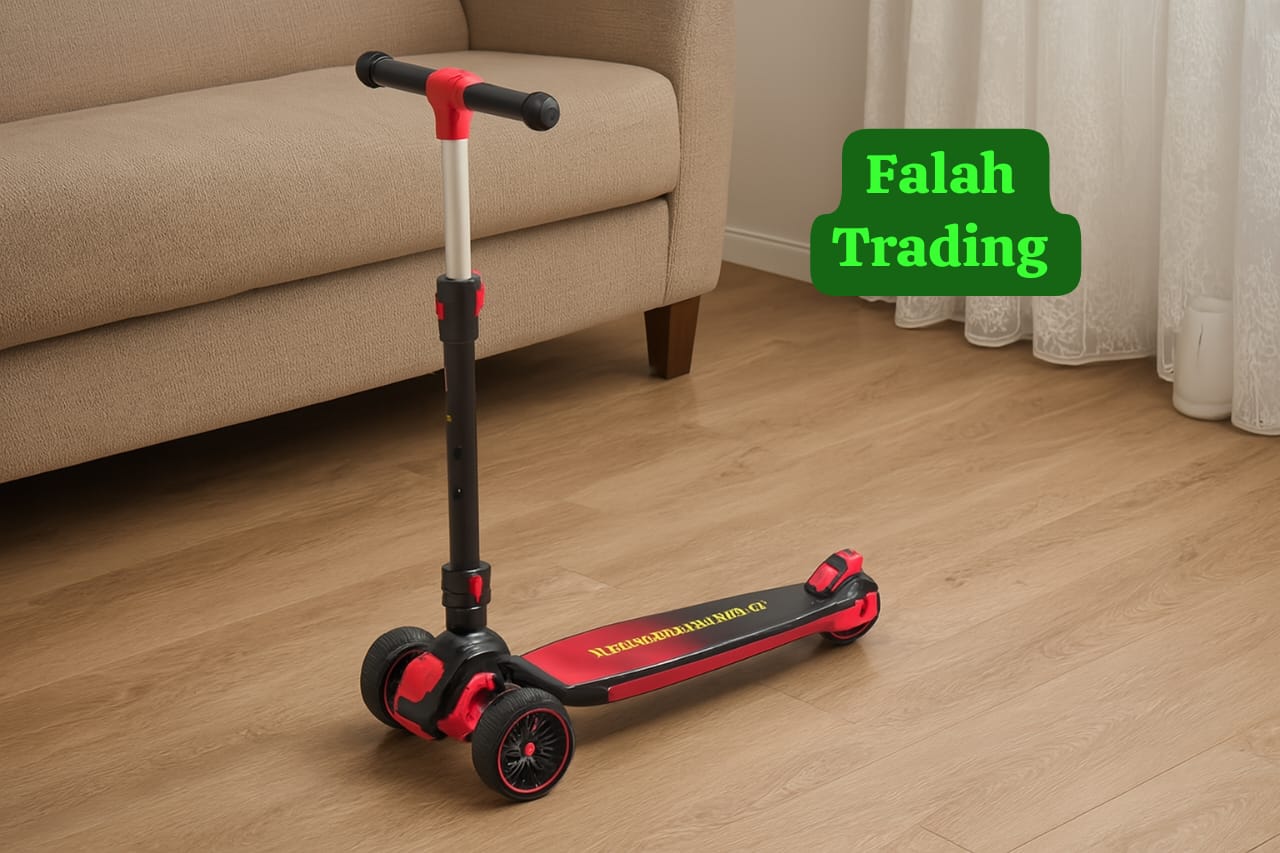 Kids Scooter For Beginners Lightweight Three Wheel Ride On